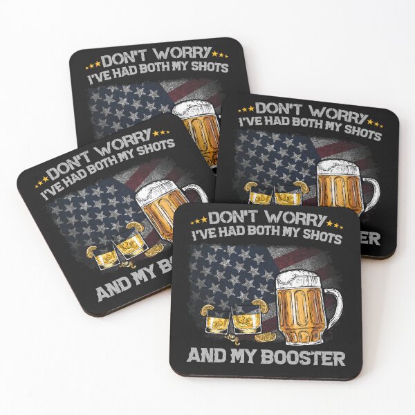 Item preview, Don't worry I've had both my shots and booster Funny Vintage Vaccine designed and sold by Creativy.