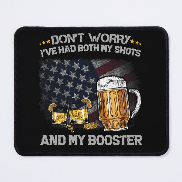 Item preview, Don't worry I've had both my shots and booster Funny Vintage Vaccine designed and sold by Creativy.