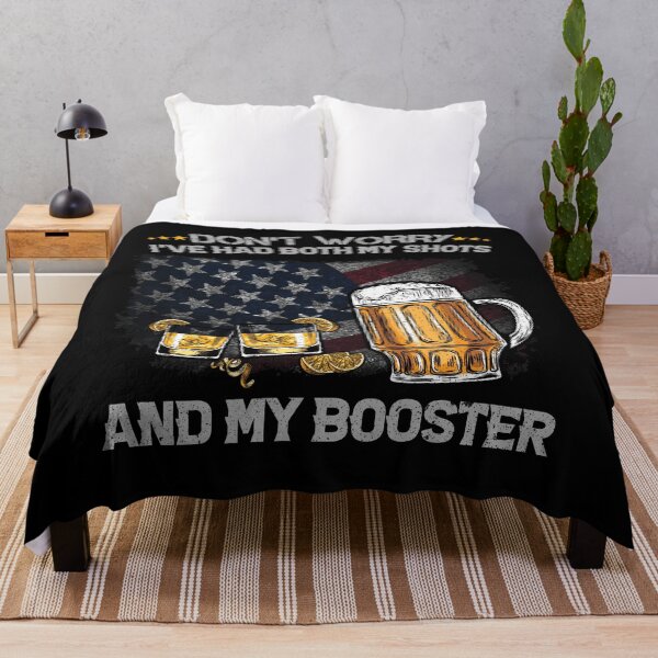 Item preview, Don't worry I've had both my shots and booster Funny Vintage Vaccine designed and sold by Creativy.