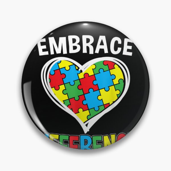 Item preview, Embrace Differences Autism Mom Mama Autism Awareness designed and sold by VargasParis.