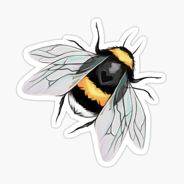 Briar Rose Bee Sticker