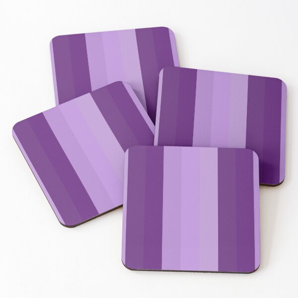 Item preview, Purple Gradient Vertical Five Stripes  designed and sold by LoloTrends.