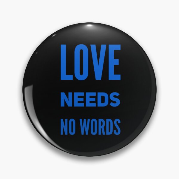 Item preview, Love Needs No Words designed and sold by JOY STORE 45.