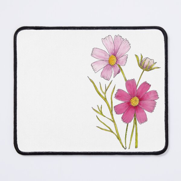 Item preview, Pink Cosmos Flowers designed and sold by middaymornings.