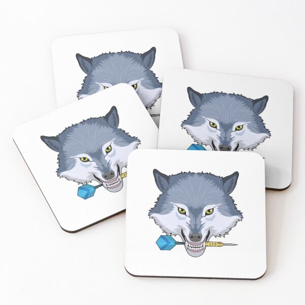 Item preview, Wolf at Darts with Dart designed and sold by Snabdesign84.