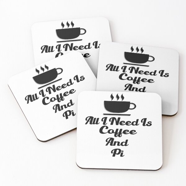 Item preview,  Funny Pi Day All I Need Is Coffee And Pi  designed and sold by AMERZAGUE DESIGN.