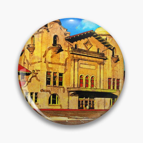 Item preview, Santa Fe Depot in San Bernardino, California - digital painting designed and sold by NickoPrints.