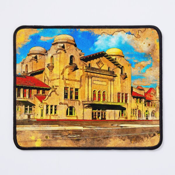 Item preview, Santa Fe Depot in San Bernardino, California - digital painting designed and sold by NickoPrints.