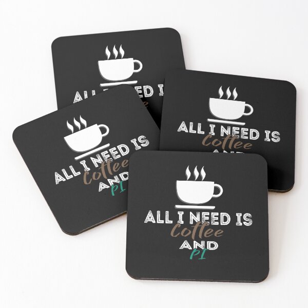 Item preview, Funny Pi Day All I Need Is Coffee And Pi  designed and sold by AMERZAGUE DESIGN.