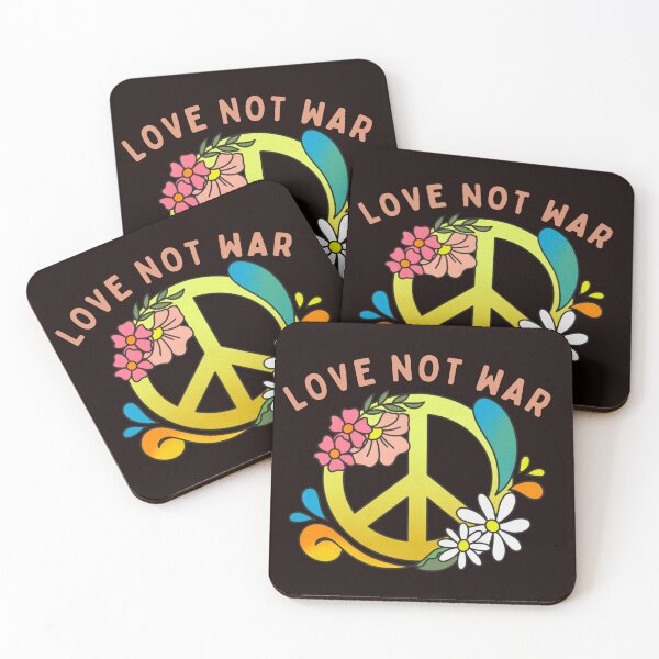 Item preview, peace love not war designed and sold by Tonickay.