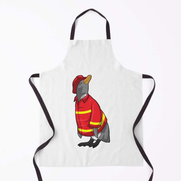 Item preview, Penguin as Firefighter with Helmet designed and sold by Snabdesign84.