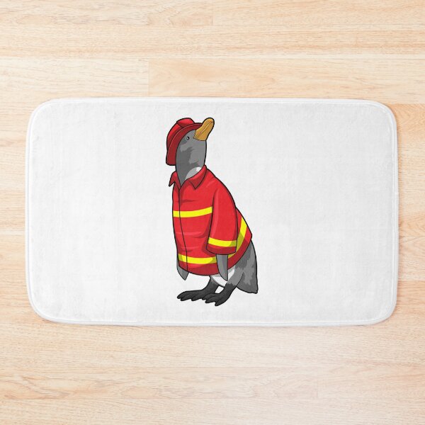 Item preview, Penguin as Firefighter with Helmet designed and sold by Snabdesign84.