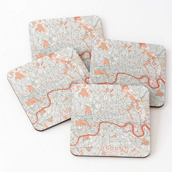 Item preview, London City Map of England - Bohemian designed and sold by deMAP.