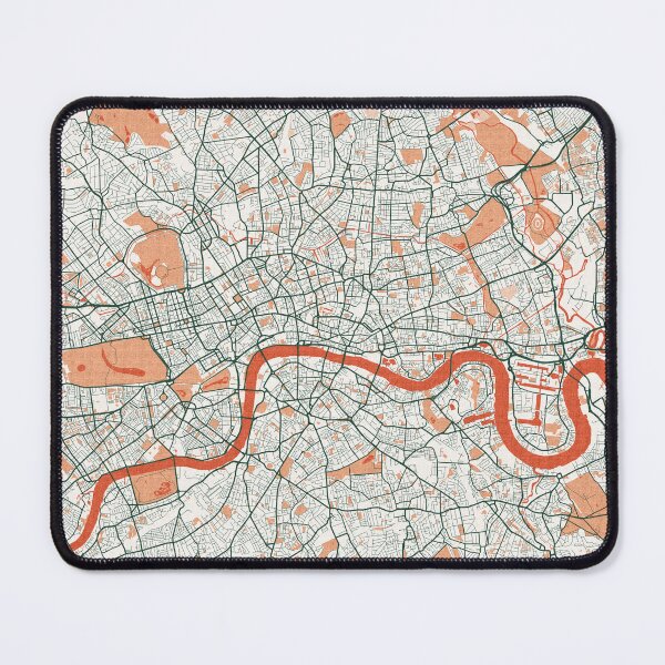 Item preview, London City Map of England - Bohemian designed and sold by deMAP.