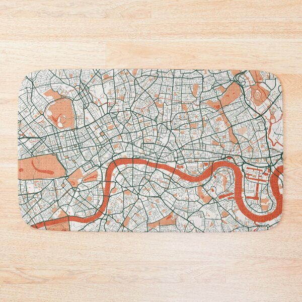 Item preview, London City Map of England - Bohemian designed and sold by deMAP.