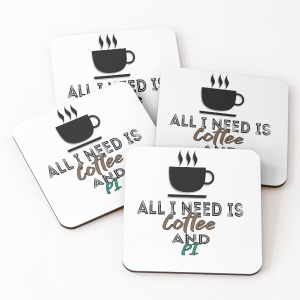 Item preview,  Funny Pi Day All I Need Is Coffee And Pi  designed and sold by AMERZAGUE DESIGN.