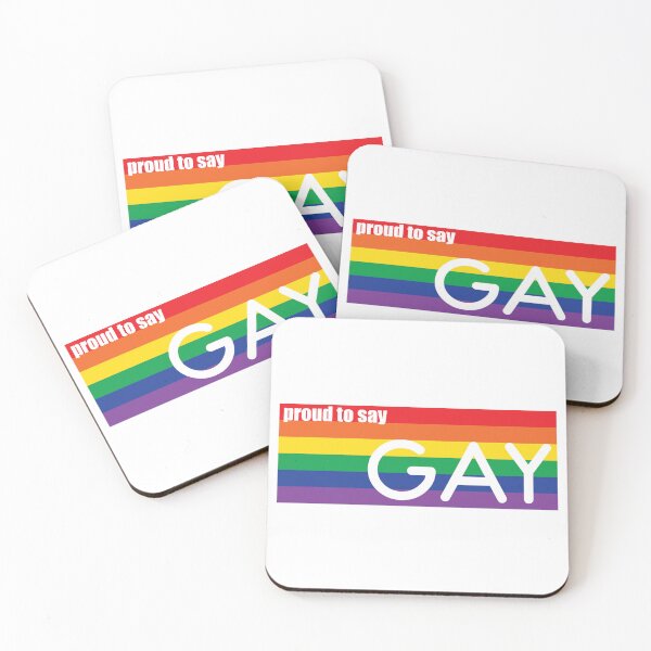 Item preview, Proud to Say Gay designed and sold by CM-PD.