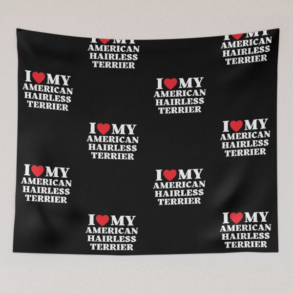 Item preview, Amo a mi terrier americano sin pelo designed and sold by leafsquare.