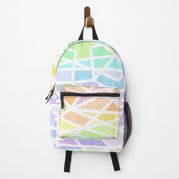 Item preview, Pastel Rainbow Colors Geometric designed and sold by Whoopsidoodle.