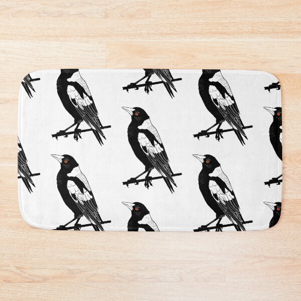 Item preview, Australian Magpie bird art designed and sold by smcewencote.