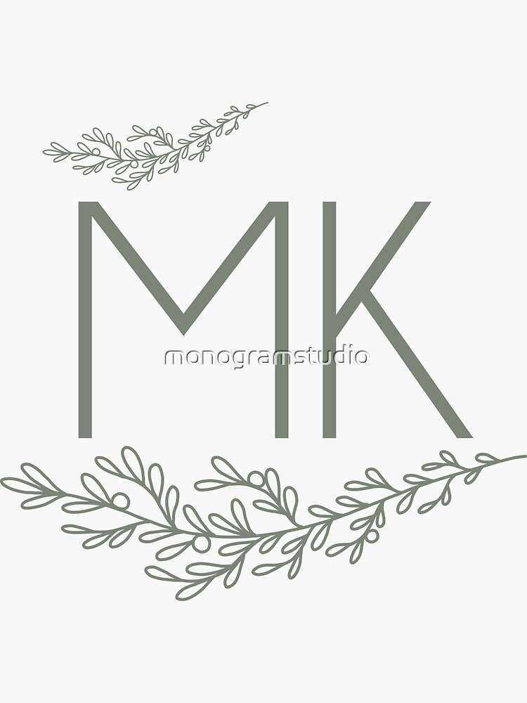 MM Monogram Logo - Oakes Creative House