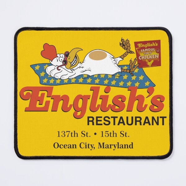 Item preview, English's Restaurant designed and sold by TeeArcade84.