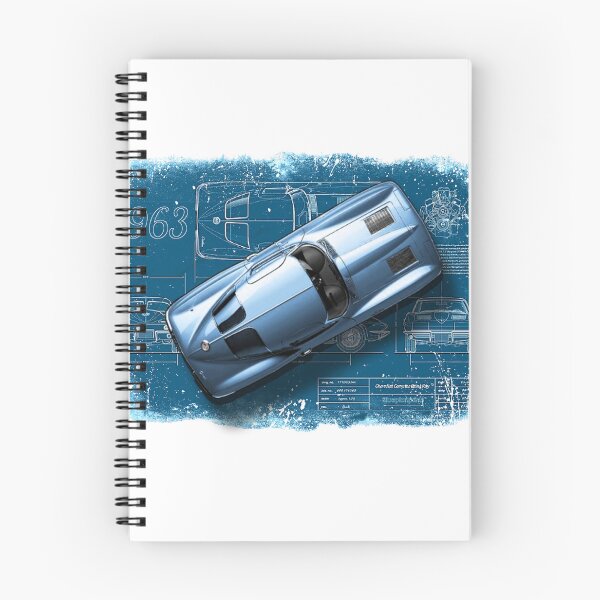 Item preview, Chevrolet C2 New ZR1 Corvette for Sale with Museum Blueprints 63 Split Window Art designed and sold by AGED Limited.