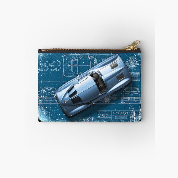 Item preview, Chevrolet C2 New ZR1 Corvette for Sale with Museum Blueprints 63 Split Window Art designed and sold by AGED Limited.