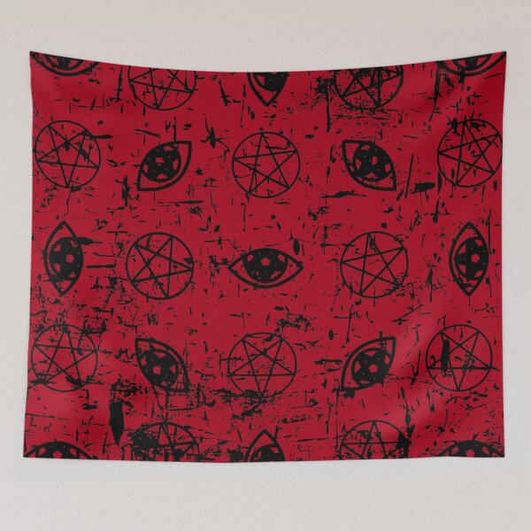 Item preview, Pentagram Eyes Print designed and sold by Lylabean22.