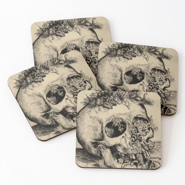 Item preview, Skull From The War by Otto Dix designed and sold by AestheticsXarts.