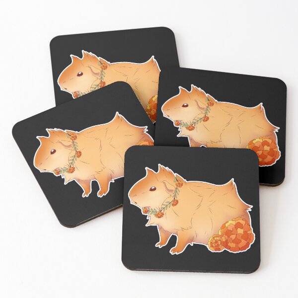 Item preview, Orange Marigold Guinea Pig | Rainbow Collection designed and sold by ChisakiMing.