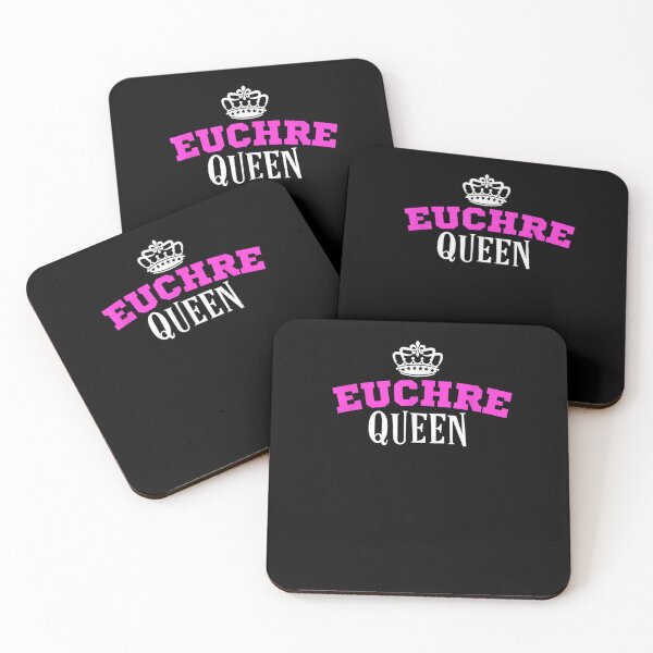 Item preview, Euchre Card Game Queen Mom Gift Aunt Hearts Clubs designed and sold by Cansellerma.