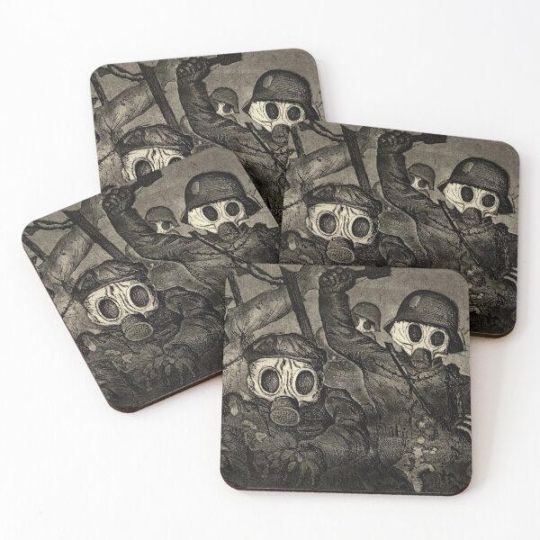 Item preview, Stormtroops Advancing Under Gas by Otto Dix designed and sold by AestheticsXarts.