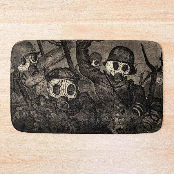 Item preview, Stormtroops Advancing Under Gas by Otto Dix designed and sold by AestheticsXarts.