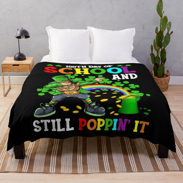 Item preview, Happy 100 Days Of School And Still Poppin It Rainbow designed and sold by mteehut.
