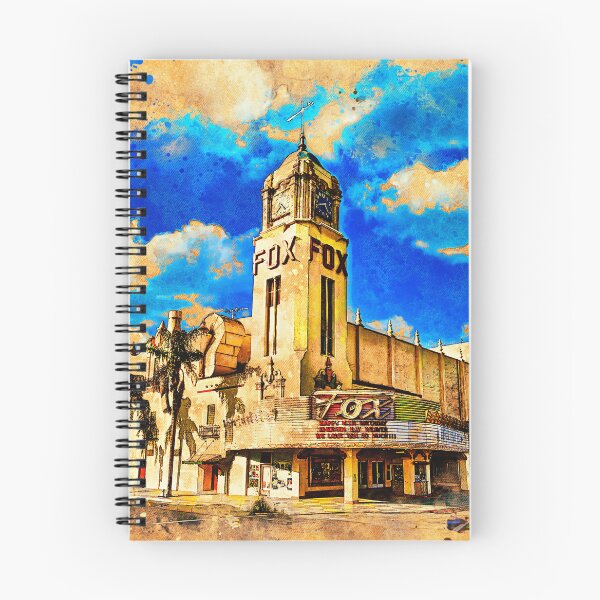 Item preview, Fox Theater in Bakersfield, California - digital painting designed and sold by NickoPrints.