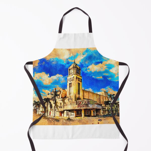 Item preview, Fox Theater in Bakersfield, California - digital painting designed and sold by NickoPrints.