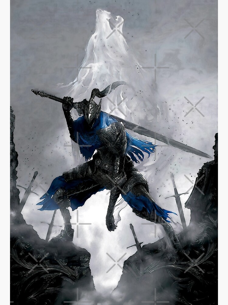 Discover Artorias of the Abyss Premium Matte Vertical Poster
