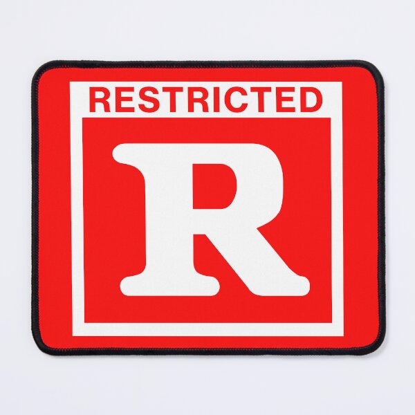 Item preview, Rated R designed and sold by TeeArcade84.