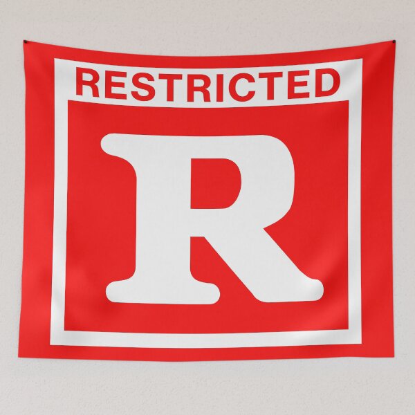 Item preview, Rated R designed and sold by TeeArcade84.