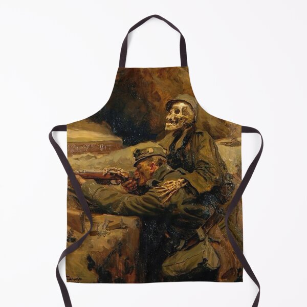 Item preview, Death and the Soldier by Hans Larwin designed and sold by AestheticsXarts.