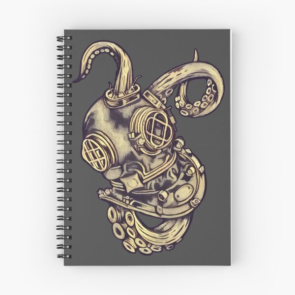 Item preview, Deep Sea Scrap - Tentacled deep sea diver designed and sold by jesseladret.
