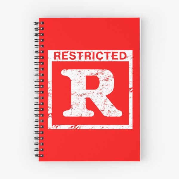 Item preview, Distressed Rated R designed and sold by TeeArcade84.