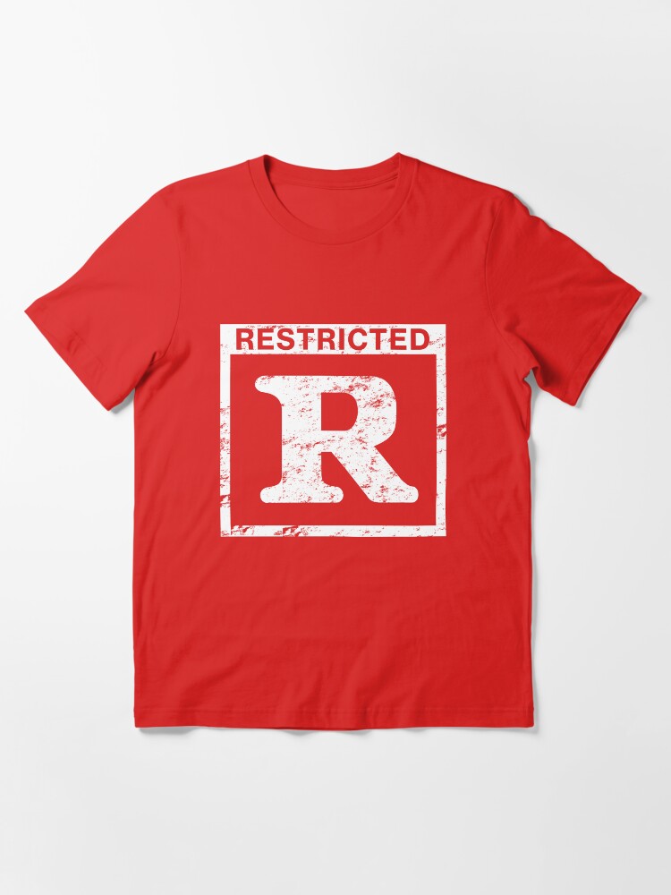 Rated R Sticker for Sale by TeeArcade84