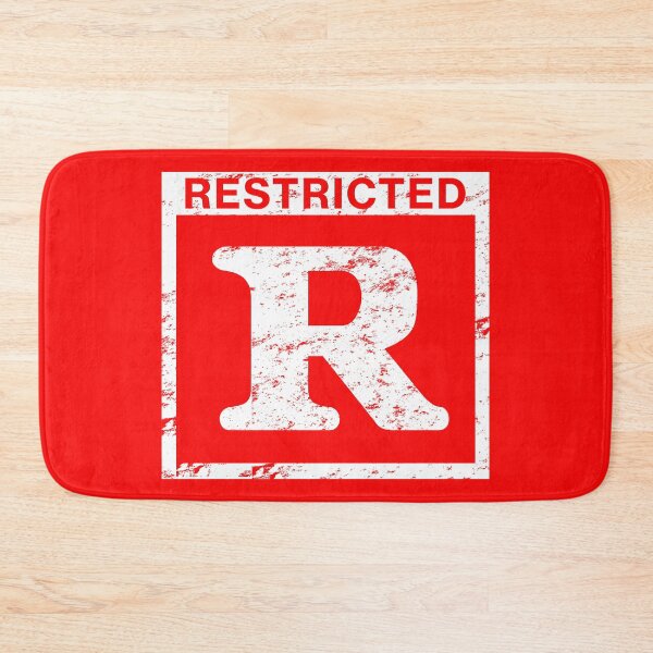 Item preview, Distressed Rated R designed and sold by TeeArcade84.