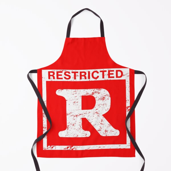 Item preview, Distressed Rated R designed and sold by TeeArcade84.