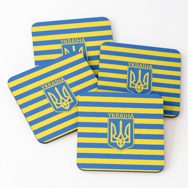 Item preview, Ukrainian Flag Coat of Arms designed and sold by emilypigou.
