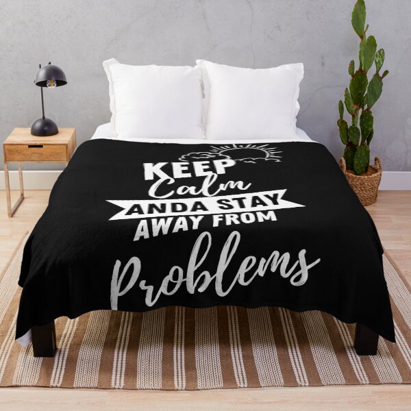 Item preview, Keep Calm And Stay Away From Problems Funny designed and sold by CreacionsMeraki.