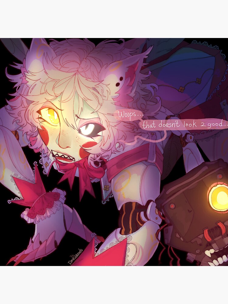 FNaF: Mangle Art Print for Sale by Nullkunst