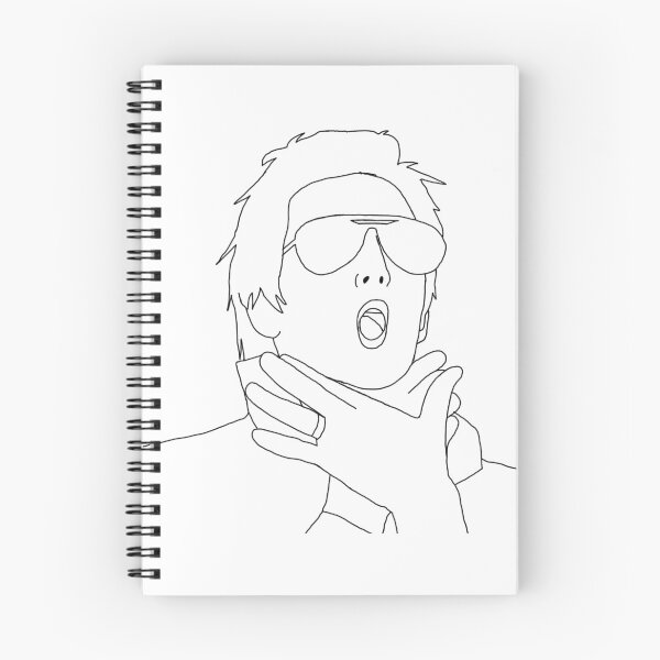 Item preview, Dallon Weekes Choke Line Art designed and sold by andreadkc.
